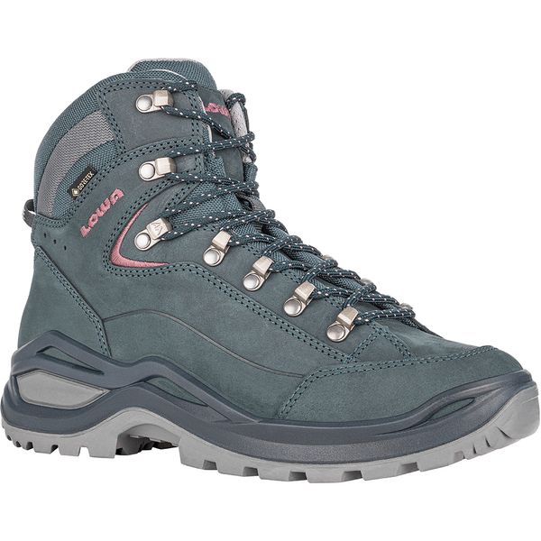 LOWA черевики Renegade Evo GTX MID W steel blue-old rose 37.5