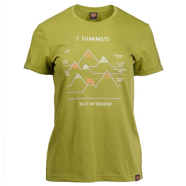 Turbat футболка 7 Summits W green XS