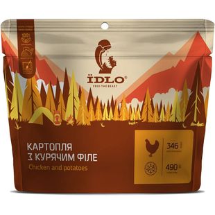 IDLO картопля з курячим філе 90 g