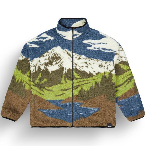 Picture Organic куртка флисовая Hafdals cloudy landscape sherpa S