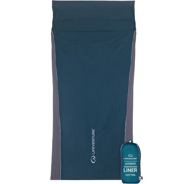 Lifeventure вкладиш Cotton Ultimate Liner Rectangular