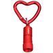 Munkees 10884 брелок ліхтарик Mini LED Flashlight with Heart-Carabiner - 1