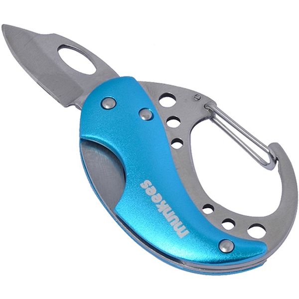 Munkees 2517 брелок-нож Mini Carabiner Knife