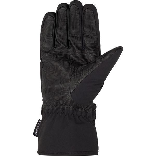 Ziener перчатки лыжные Gordanus black-graphite 8