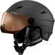Cairn шолом Electron Visor Photochromic mat black 57-58