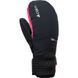 Cairn варежки Elena W black-neon pink 6.5