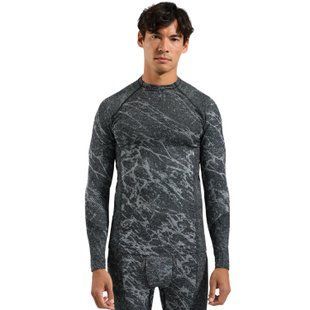 Odlo реглан Performance Warm Blackcomb odlo steel grey melange S
