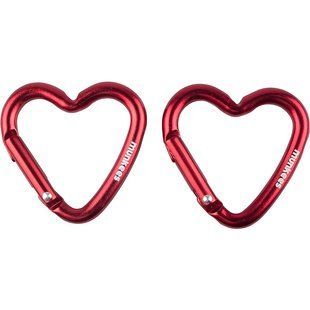 Munkees 3220 карабины Mini Heart 2-Pack