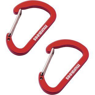 Munkees 3251 карабіни Flat Wiregate 4 mm x 40 mm 2-Pack