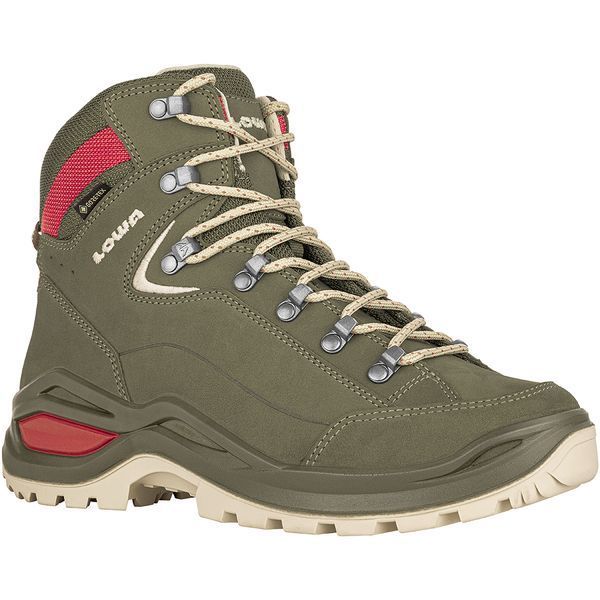 LOWA ботинки Renegade Evo GTX MID W grey green-panna 36.5