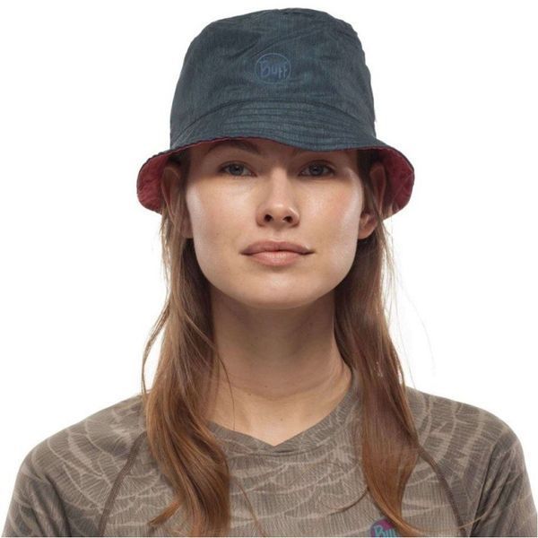 Buff панама Travel collage red-black M-L