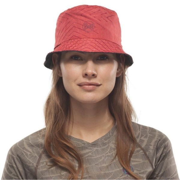 Buff панама Travel collage red-black M-L