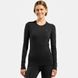 Odlo реглан Merino 200 W black M