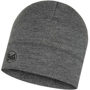 Buff шапка Midweight Wool light melange grey