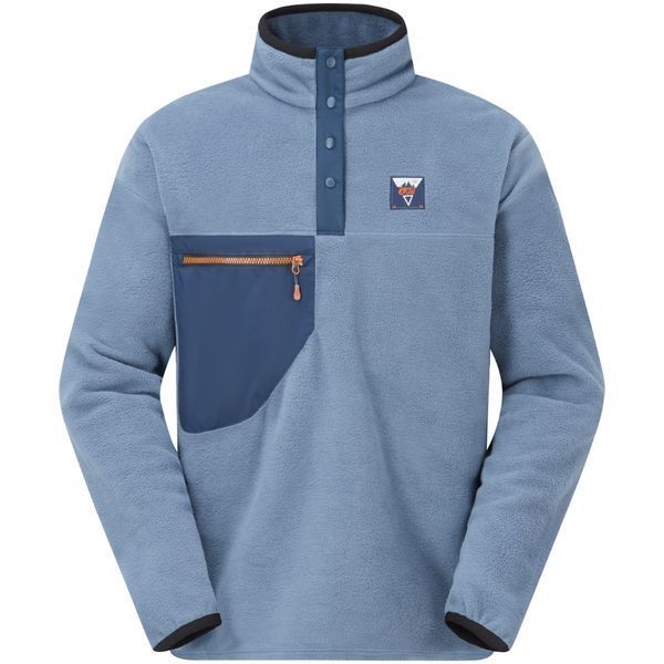 Picture Organic реглан флісовий Arcca 1/4 vintage indigo S