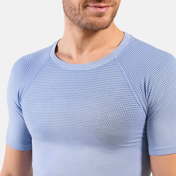 Odlo футболка Performance Light Rain-dye dazzling blue S