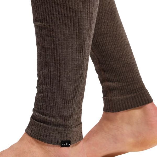 Odlo термобрюки Seamless Performance Wool brown granite S