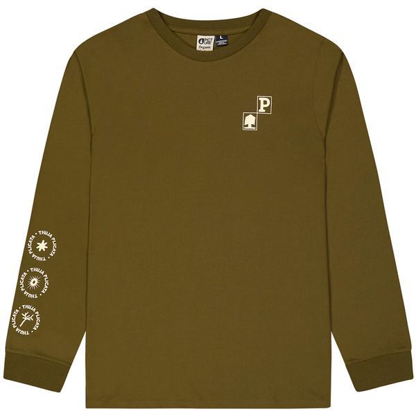 Picture Organic реглан Pembroke LS tobacco washed M