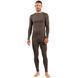 Odlo термобрюки Seamless Performance Wool brown granite S