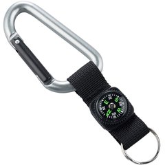 Munkees 3228 карабин 8 mm with strap, compass, keyring