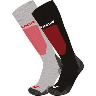 Nordica шкарпетки Uni 2-Pack black-red XL