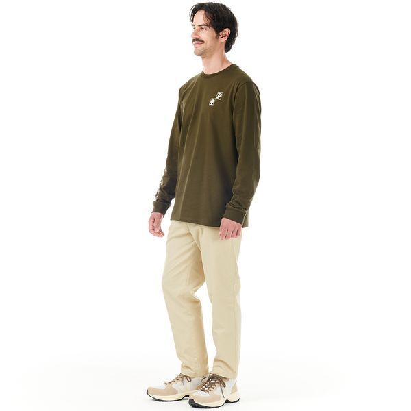 Picture Organic реглан Pembroke LS tobacco washed L