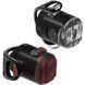 Lezyne комплект Led Femto USB Drive Pair 15/5 black