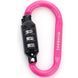 Munkees 35931 карабін Combi Lock Carabiner D-Shape magenta