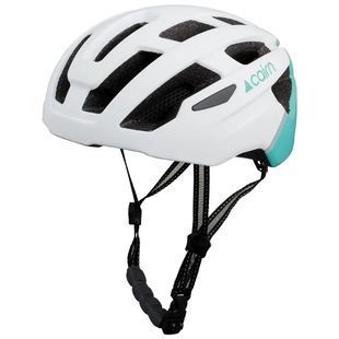 Cairn велошлем Prism II mat white-aqua 52-55