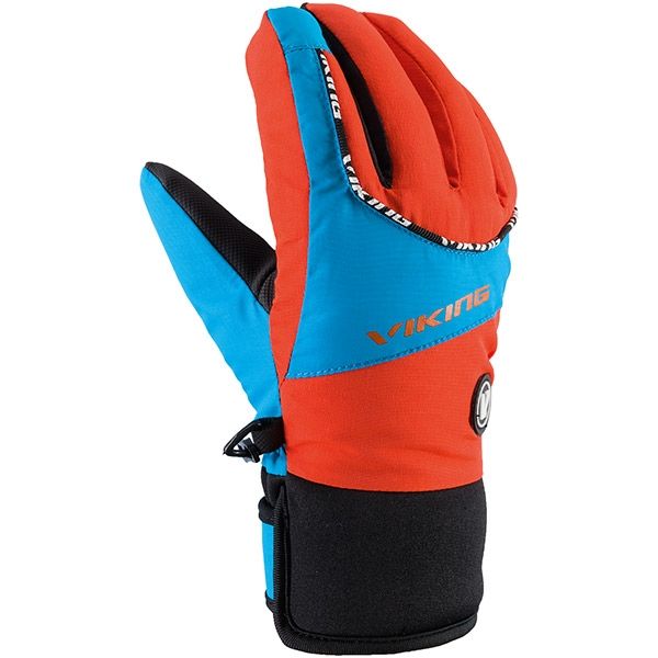 Viking перчатки Fin Jr orange-blue 3