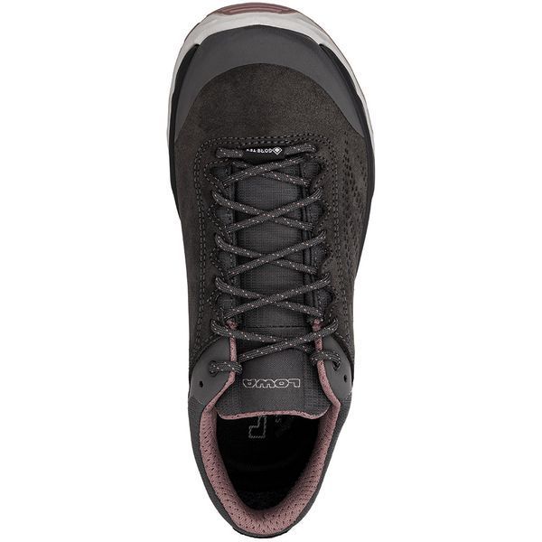 LOWA кроссовки Malta GTX LO W anthracite-rose 38.0