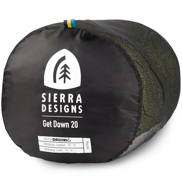 Sierra Designs спальник Get Down 550F 20 Regular