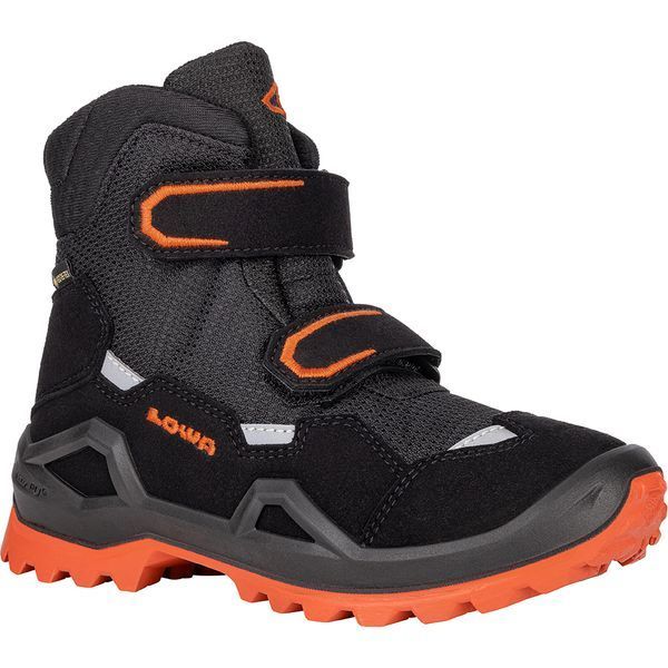 LOWA черевики Milo Evo GTX MID Jr black-orange 37.0