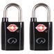 Lifeventure замок TSA Mini Padlocks 2-Pack - 1