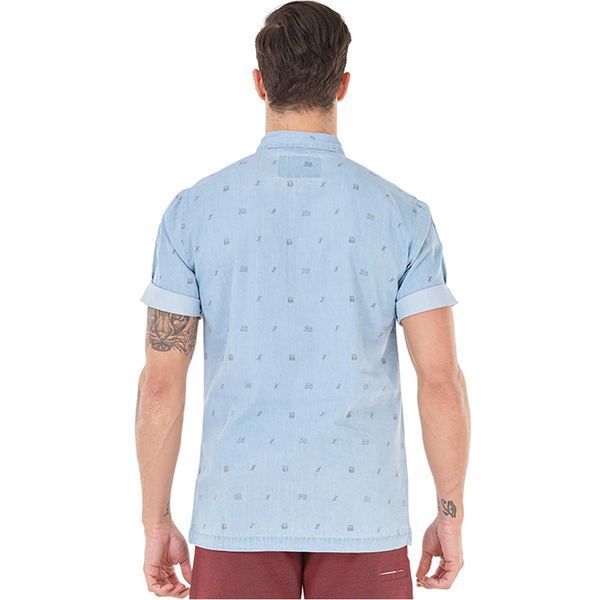 Picture Organic рубашка MC Manatee denim camp S