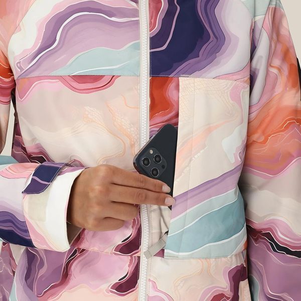 686 куртка сноубордична Athena Insulated W 2026 sedimentary print M