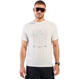 Odlo футболка Merino Tencel Hyper Map gardenia melange M