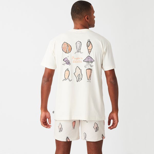 Picture Organic футболка Jean Julien people in shells S
