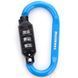 Munkees 35931 карабін Combi Lock Carabiner D-Shape blue