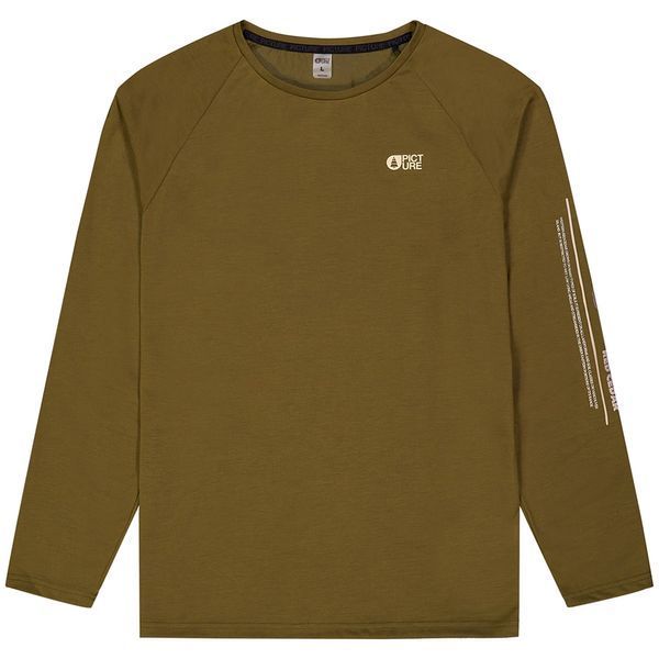 Picture Organic реглан Timont LS tobacco M