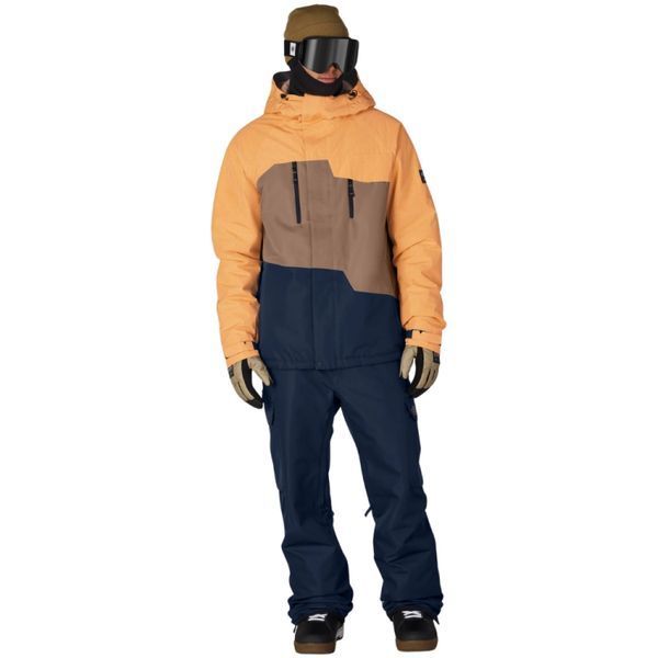 686 куртка сноубордична Geo Insulated 2027 chamois grid colorblock M
