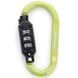 Munkees 35932 карабин Combi Lock Carabiner D-Shape green