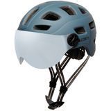 Cairn велошлем Quartz Visor LED USB grey 52-58