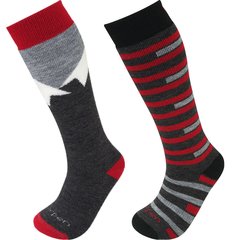 Lorpen шкарпетки S2KNN black-red L