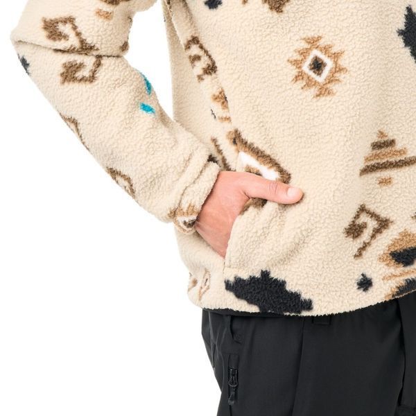 Picture Organic реглан флисовый Kimag 1/4 emeral print S