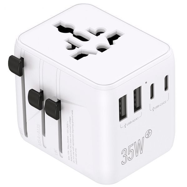 Lifeventure адаптер World Travel Adapter USB Fast Charge