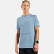 Odlo футболка Merino Tencel Hyper Map baby blue melange S