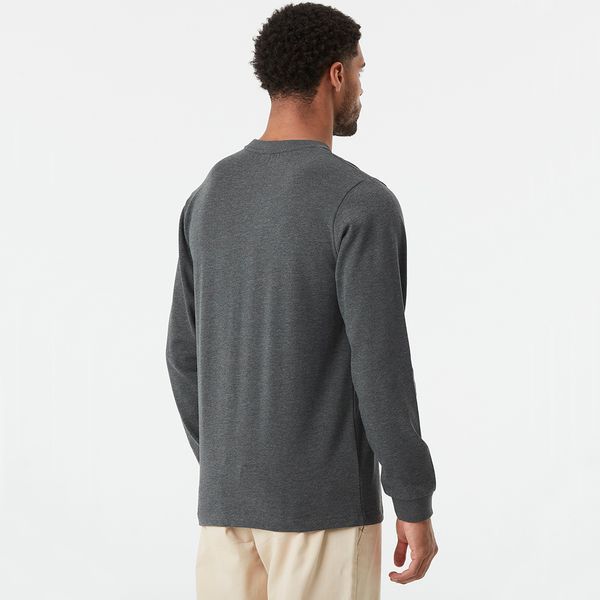 Picture Organic реглан Sican LS dark grey melange S