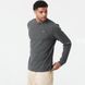 Picture Organic реглан Sican LS dark grey melange M