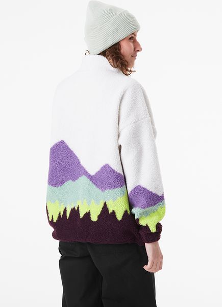 Picture Organic куртка флісова Nyss Zip W purple mountains XS